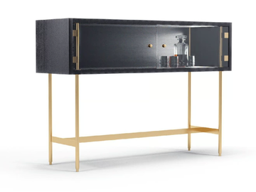 JEFFERY - Wood and glass bar cabinet by formitalia luxury group - view 2
